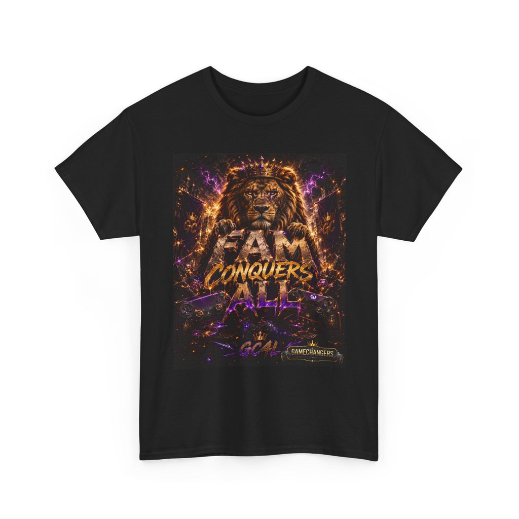 Fam Conquers All - 'Lion' Tee