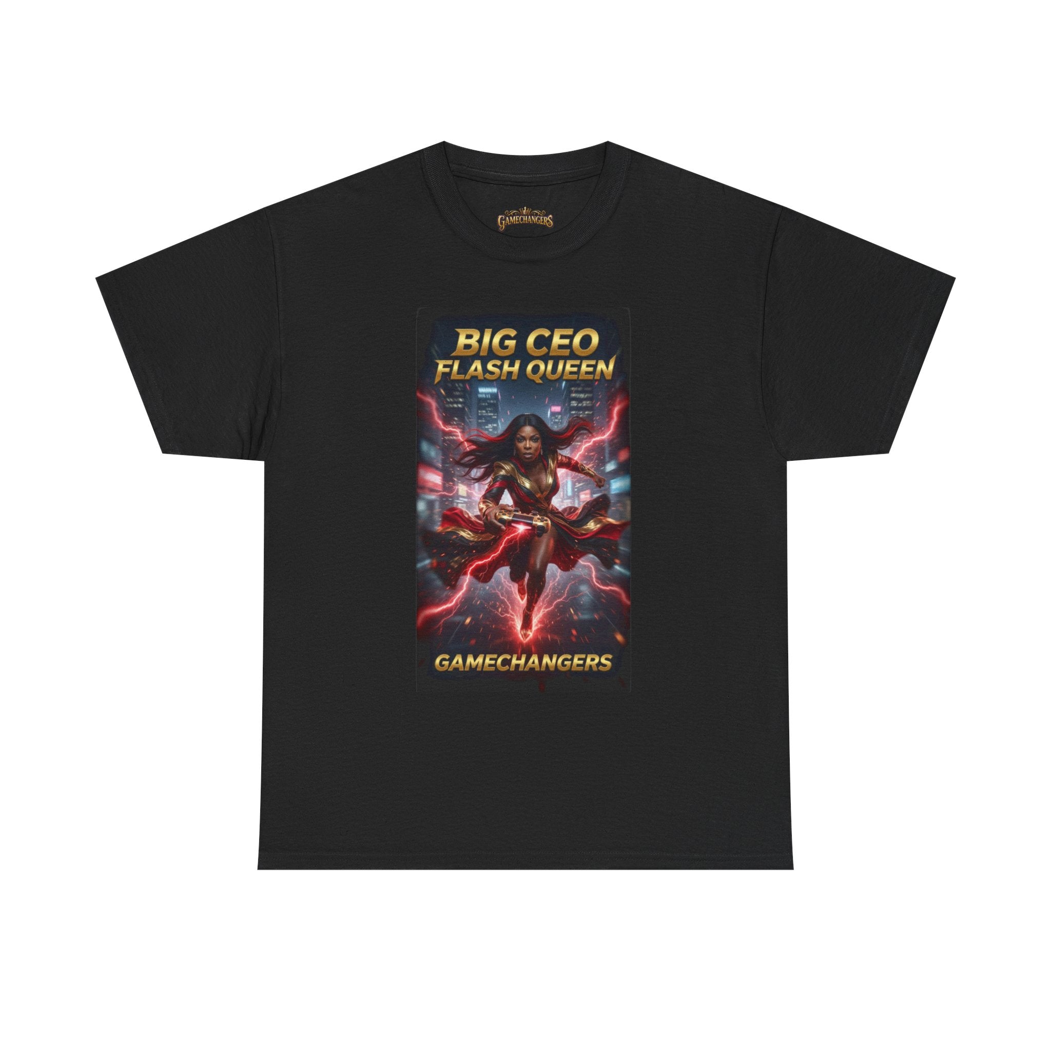 Flash Queen - 'Red Lightning' Tee