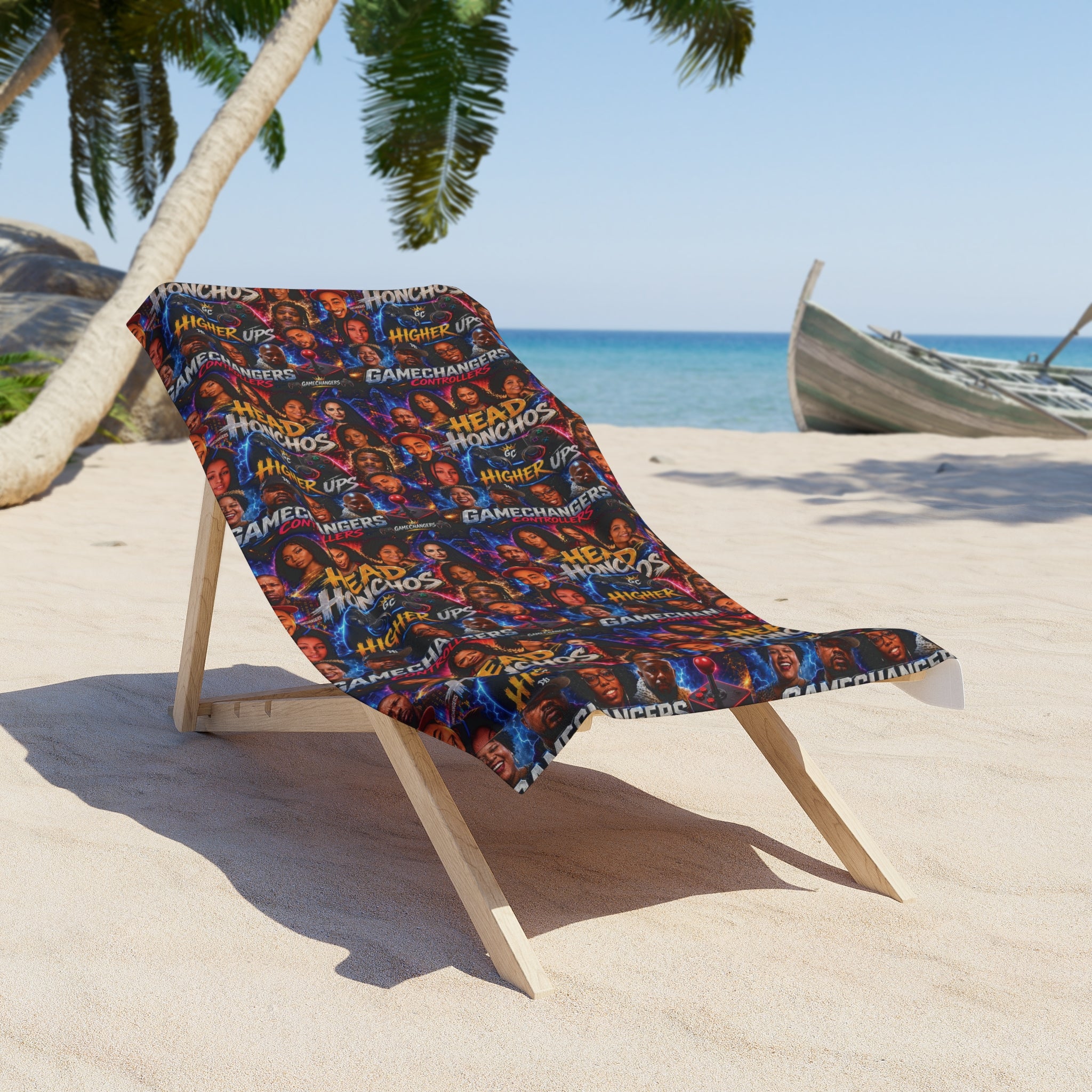 Head Honchos - 'Game Controllers' Beach Towel