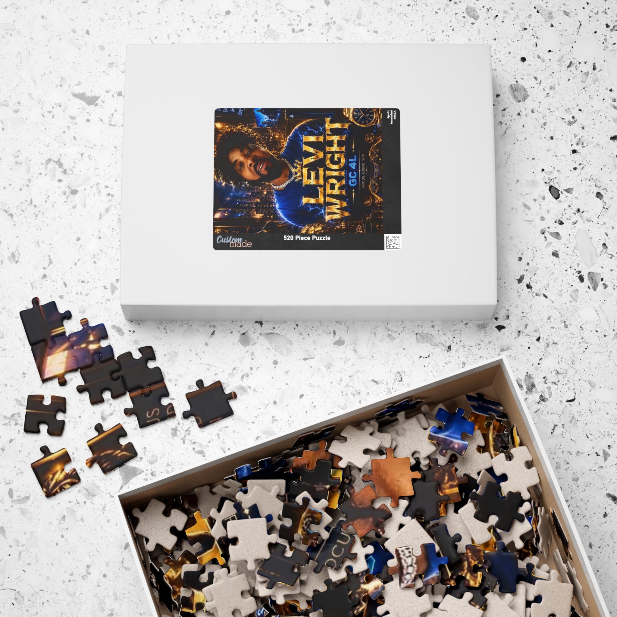 Levi Wright Movie Poster Jigsaw (110–1014 pcs)