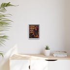 Big CEO Mercy - 'Showing Love and Support' Matte Canvas, Framed (Multi-color)