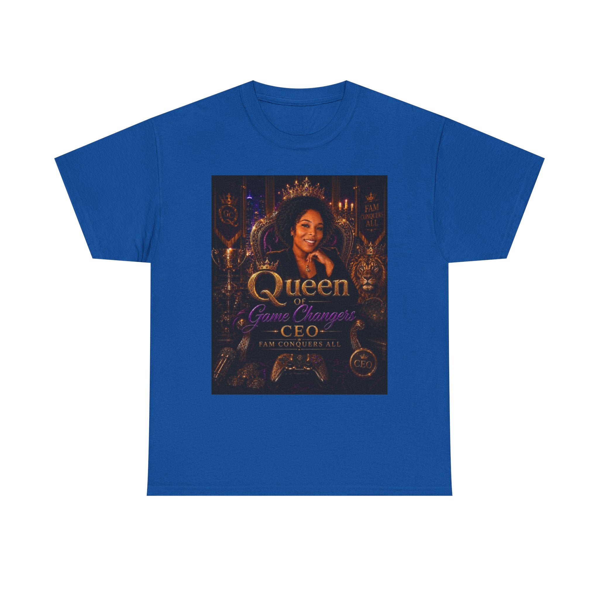 Queen of Gamechangers - 'CEO Fam Conquers All' Tee