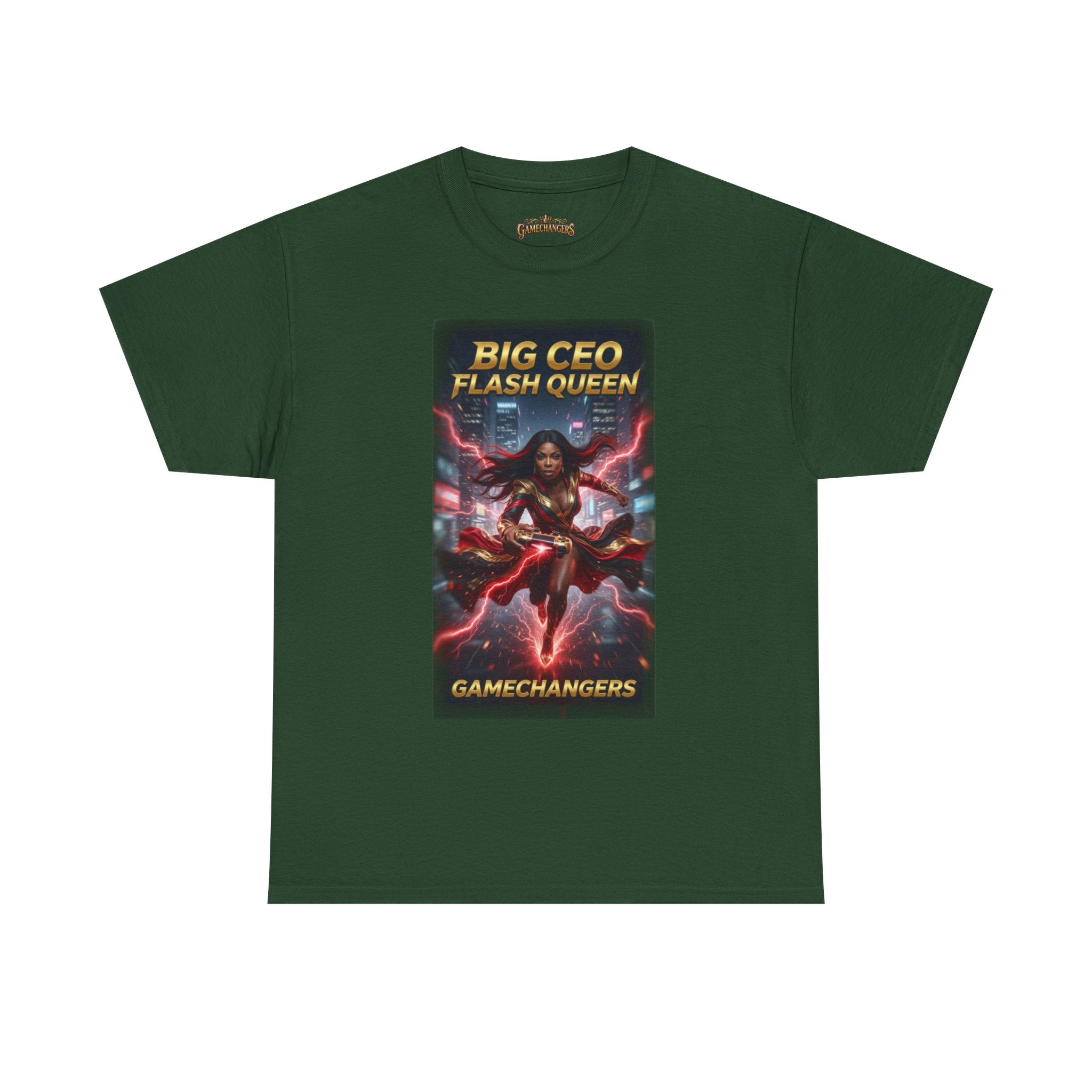 Flash Queen - 'Red Lightning' Tee