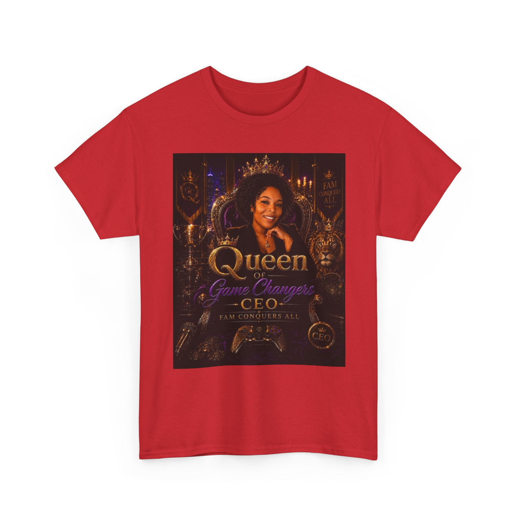 Queen of Gamechangers - 'CEO Fam Conquers All' Tee