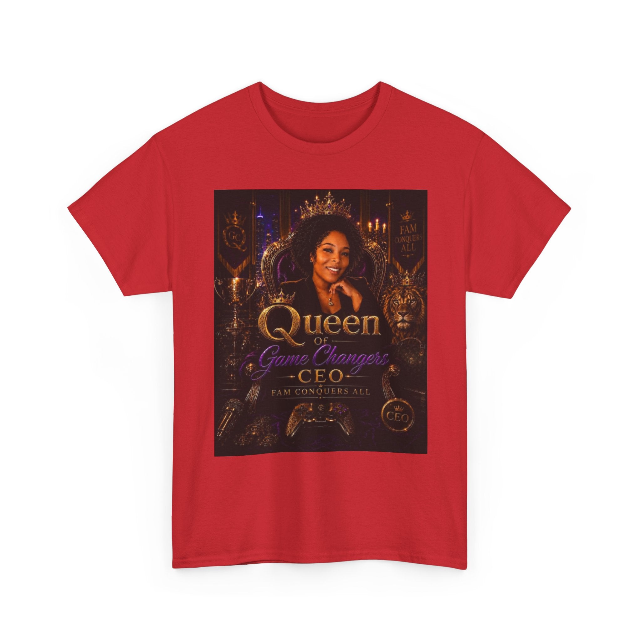 Queen of Gamechangers - 'CEO Fam Conquers All' Tee
