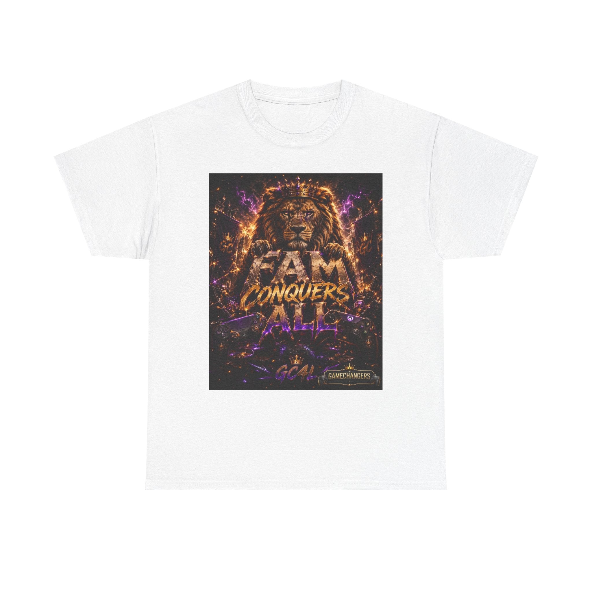 Fam Conquers All - 'Lion' Tee