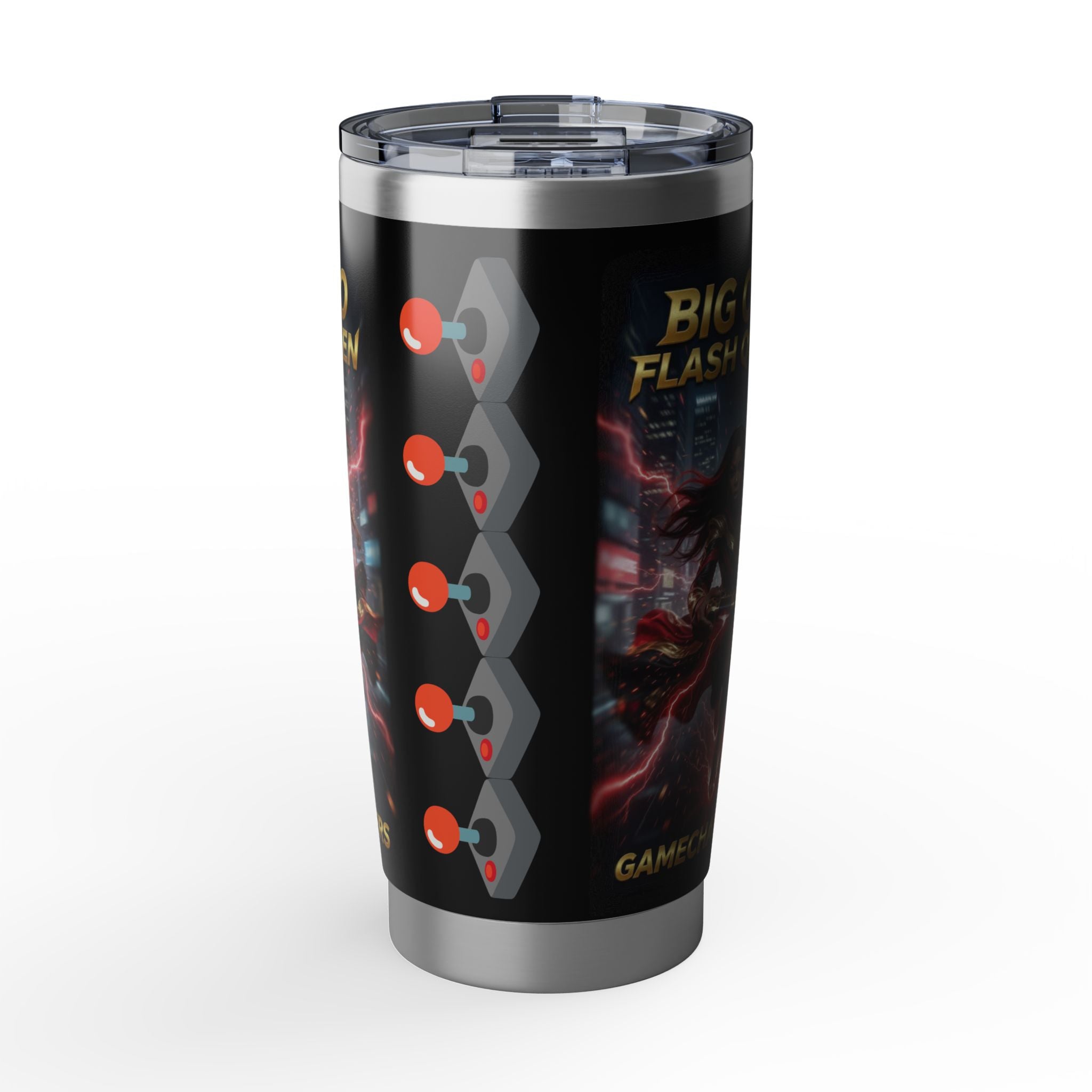 Flash Queen - 'Red Lightning' 20oz Tumbler