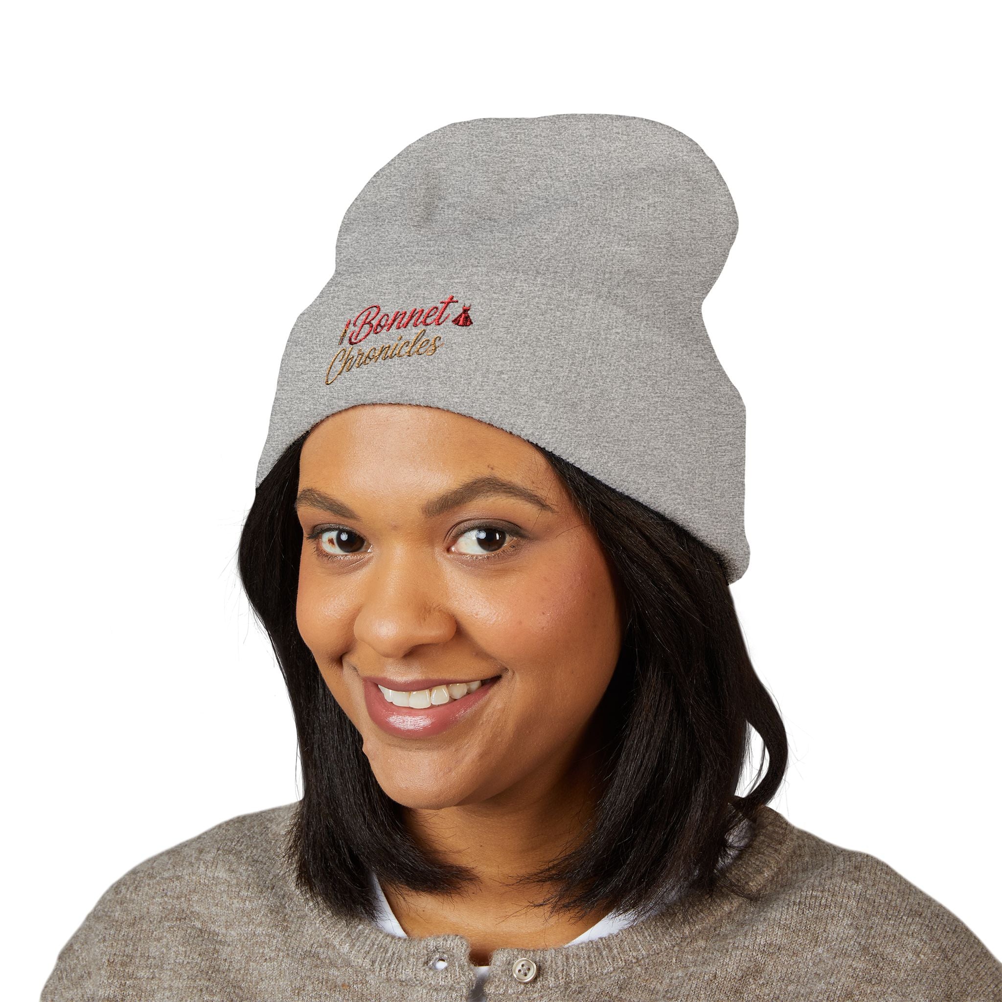Gamechangers - 'Bonnet Chronicles' Embroidered Cuffed Beanie