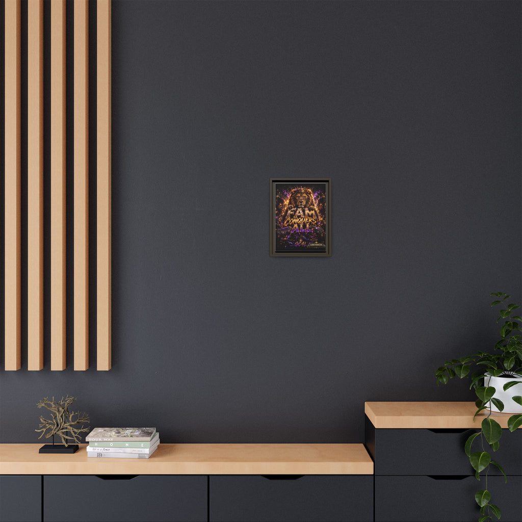 Matte Canvas, Framed (Multi-color)