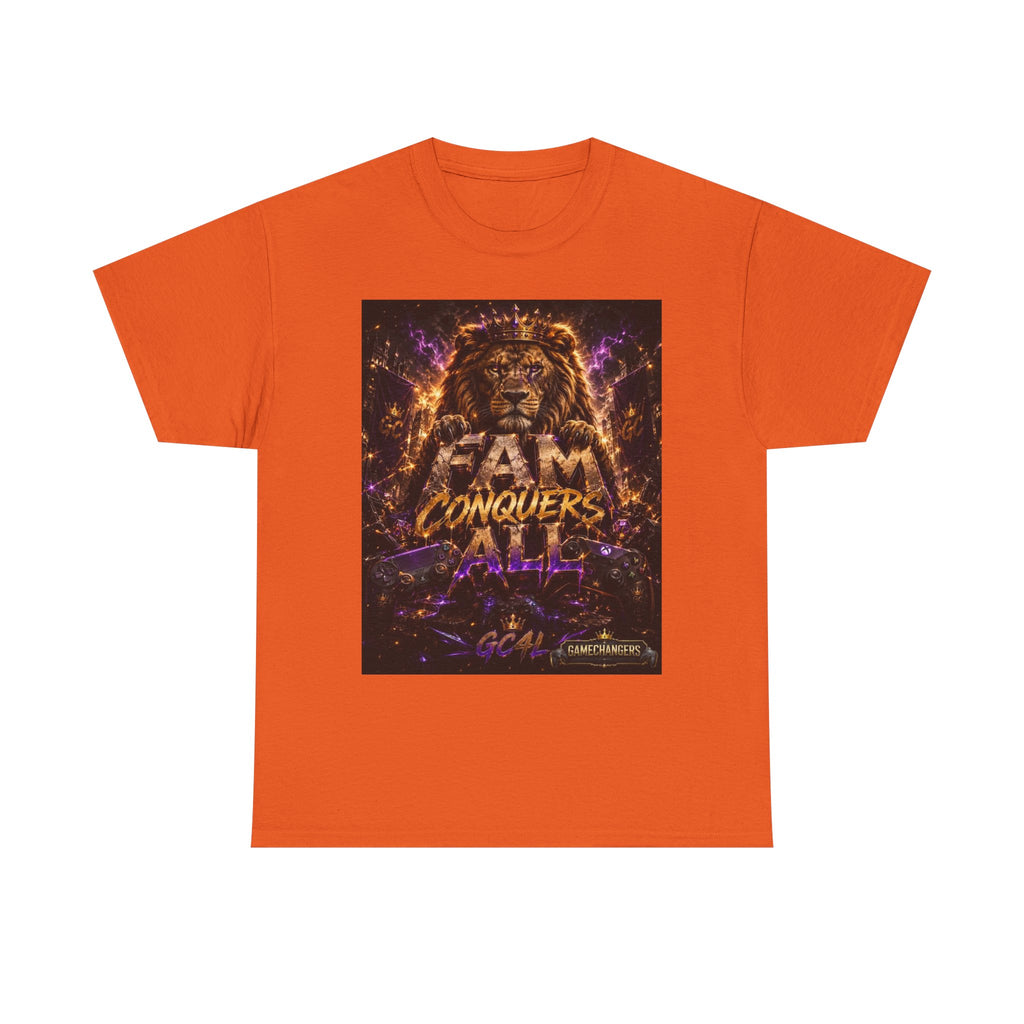 Fam Conquers All - 'Lion' Tee