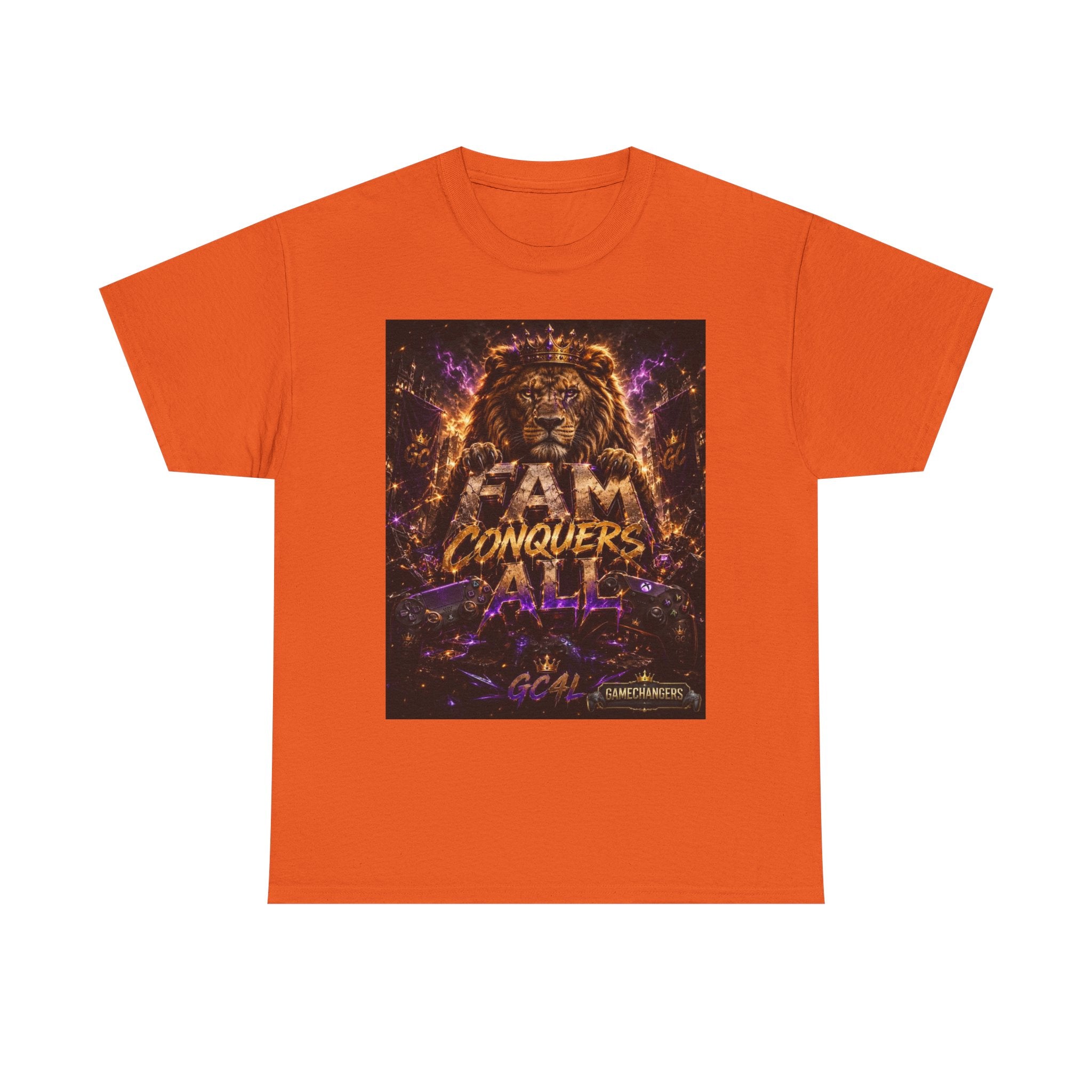 Fam Conquers All - 'Lion' Tee