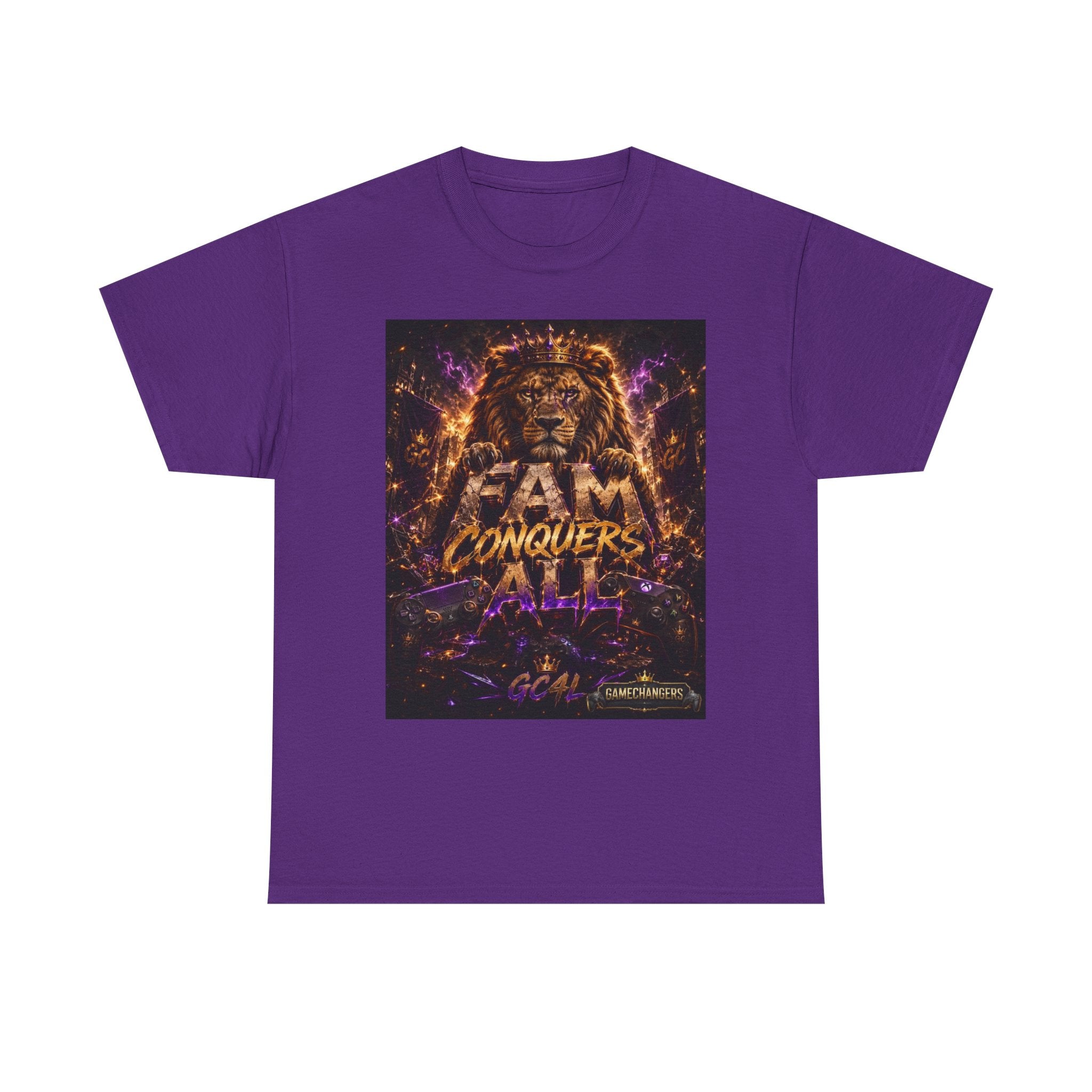 Fam Conquers All - 'Lion' Tee