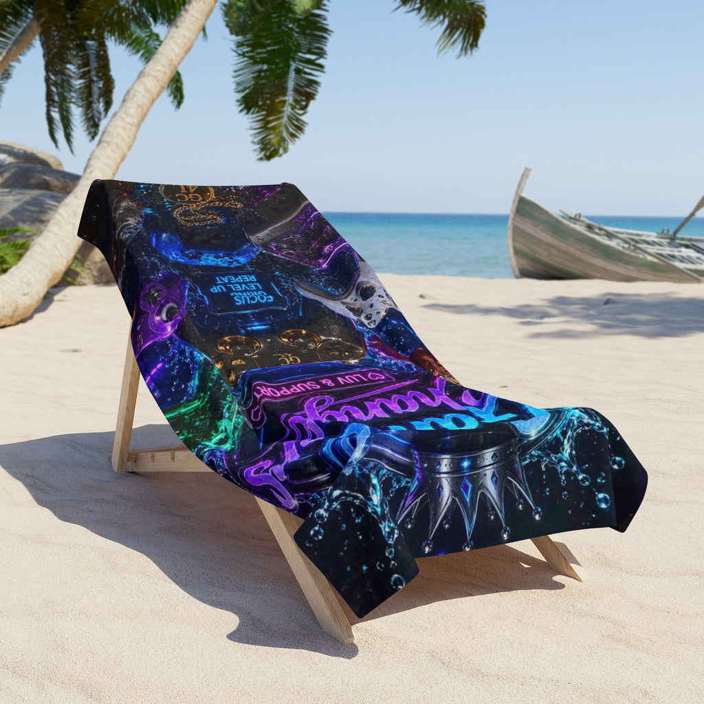 Gamechangers - 'Luv & Support' Beach Towel