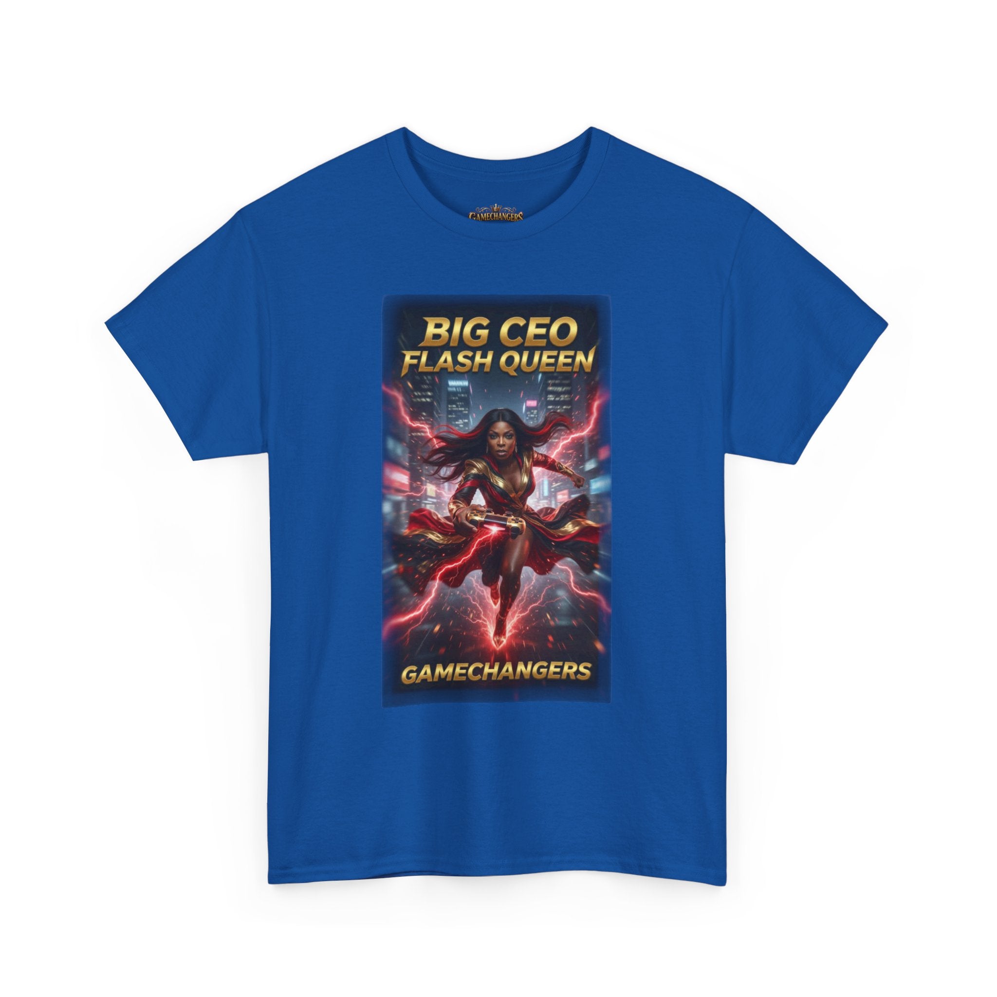 Flash Queen - 'Red Lightning' Tee