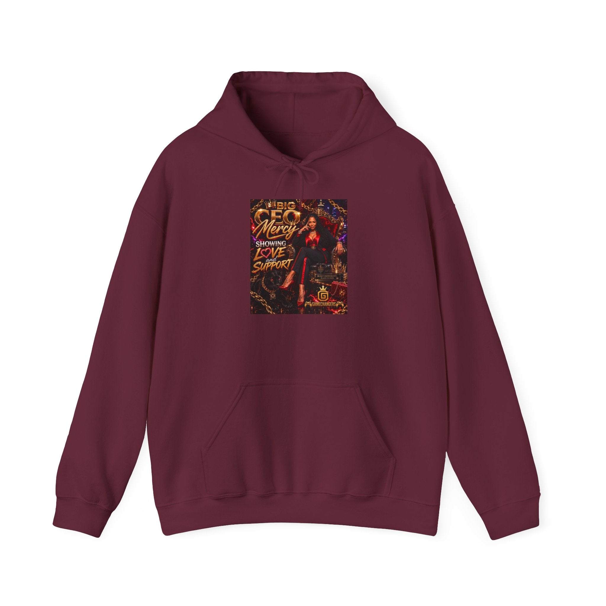 Big CEO Mercy - 'Showing Love and Support' Hooded Sweatshirt