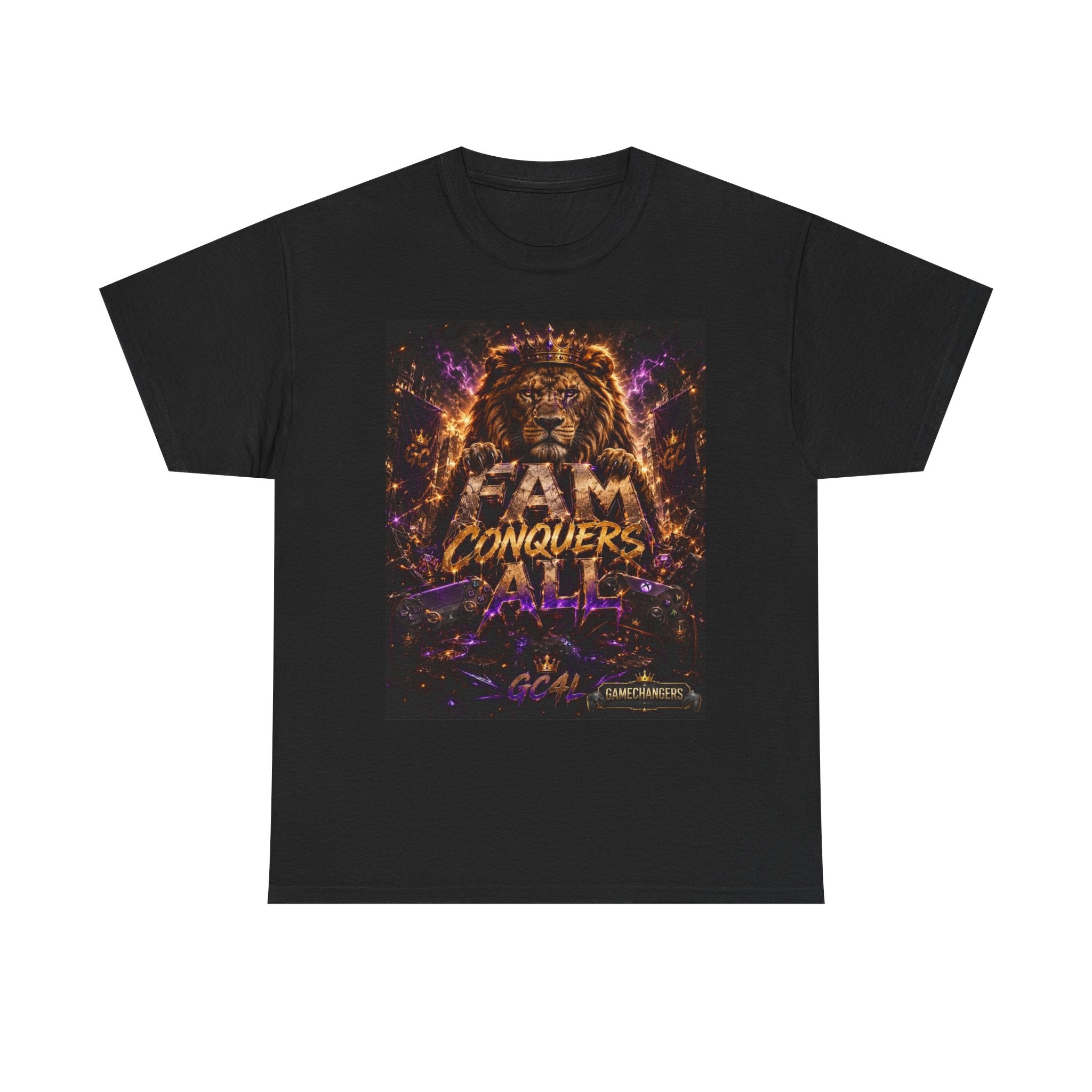 Fam Conquers All - 'Lion' Tee