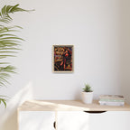 Big CEO Mercy - 'Showing Love and Support' Matte Canvas, Framed (Multi-color)