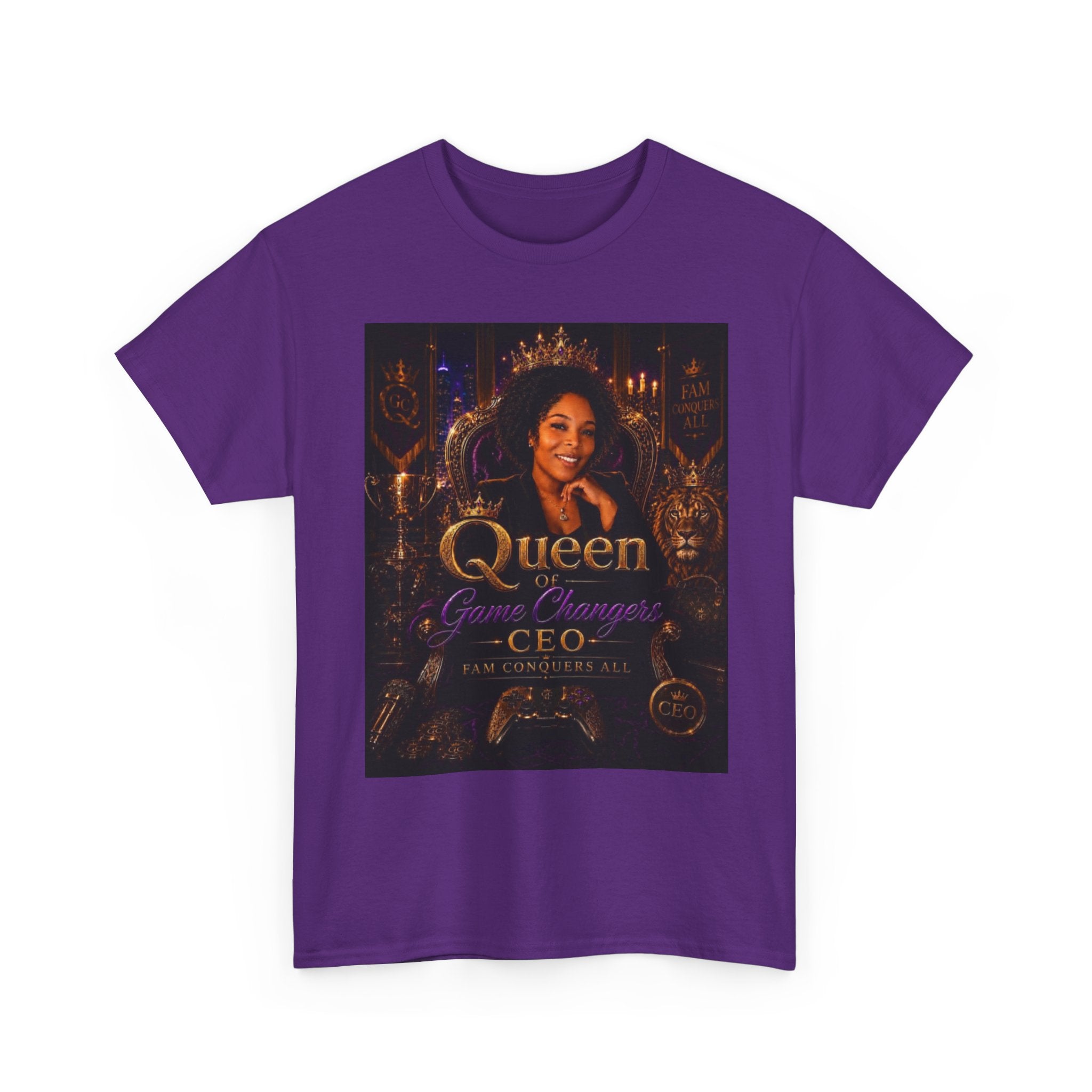 Queen of Gamechangers - 'CEO Fam Conquers All' Tee