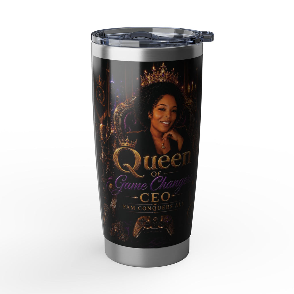 Queen of Gamechangers - 'CEO Fam Conquers All' 20oz Tumbler