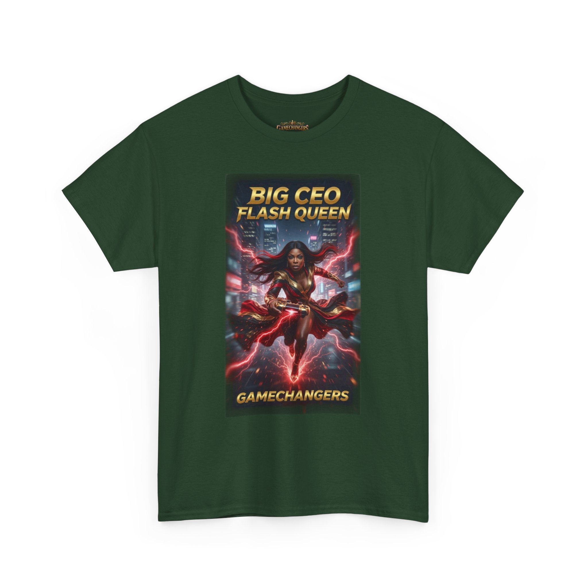 Flash Queen - 'Red Lightning' Tee