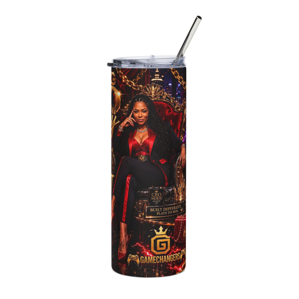 Big CEO Mercy - 'Showing Love and Support' Stainless Steel Tumbler, 20oz