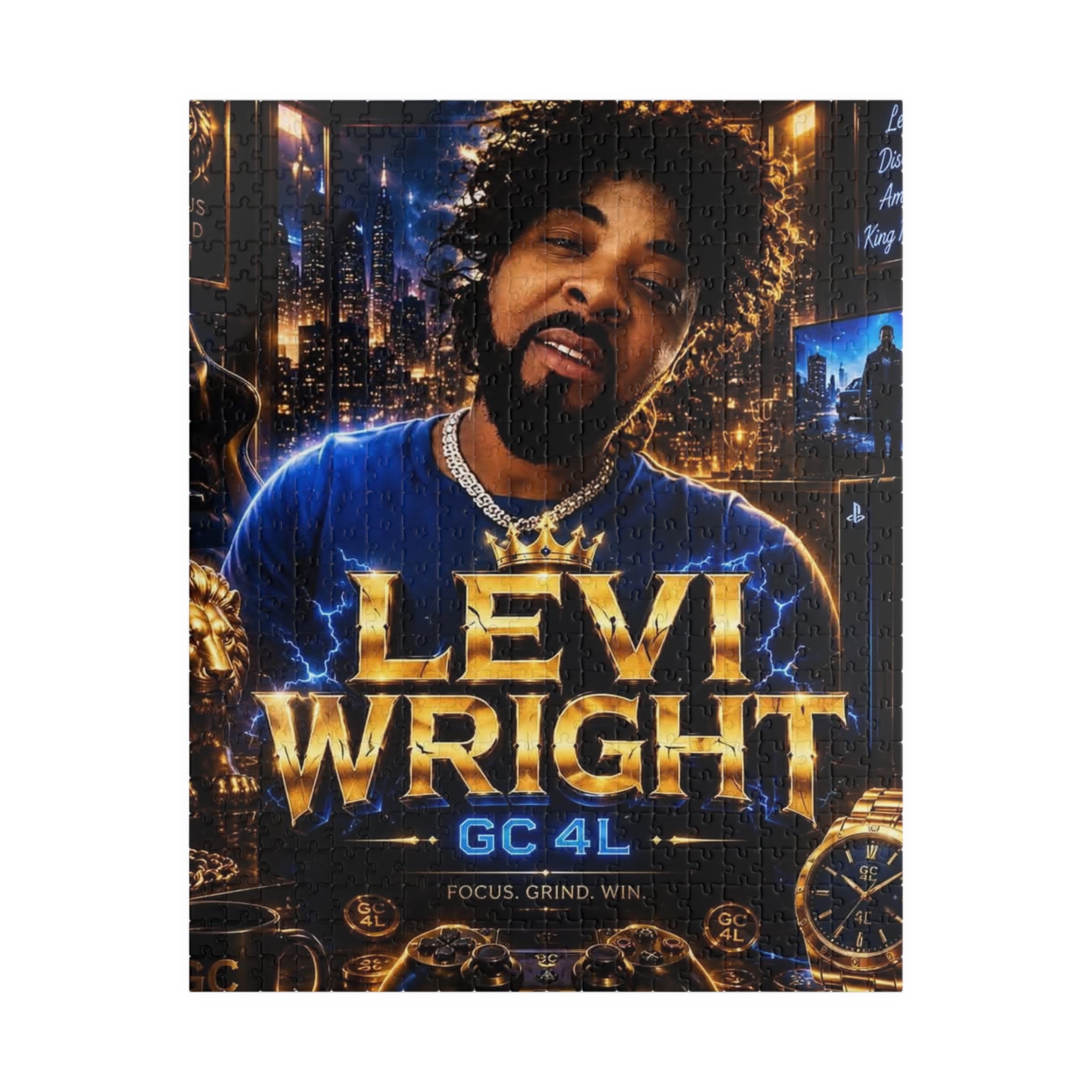 Levi Wright Movie Poster Jigsaw (110–1014 pcs)