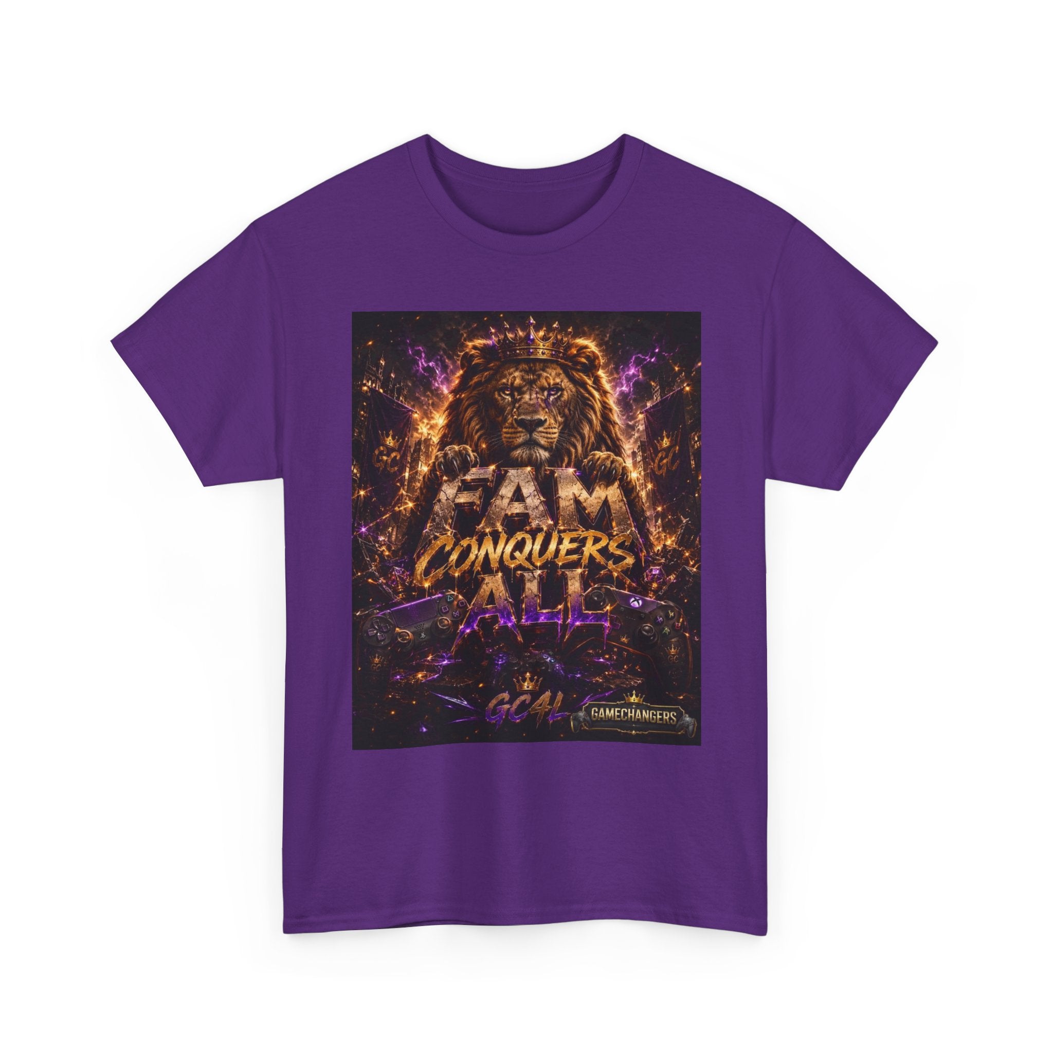 Fam Conquers All - 'Lion' Tee