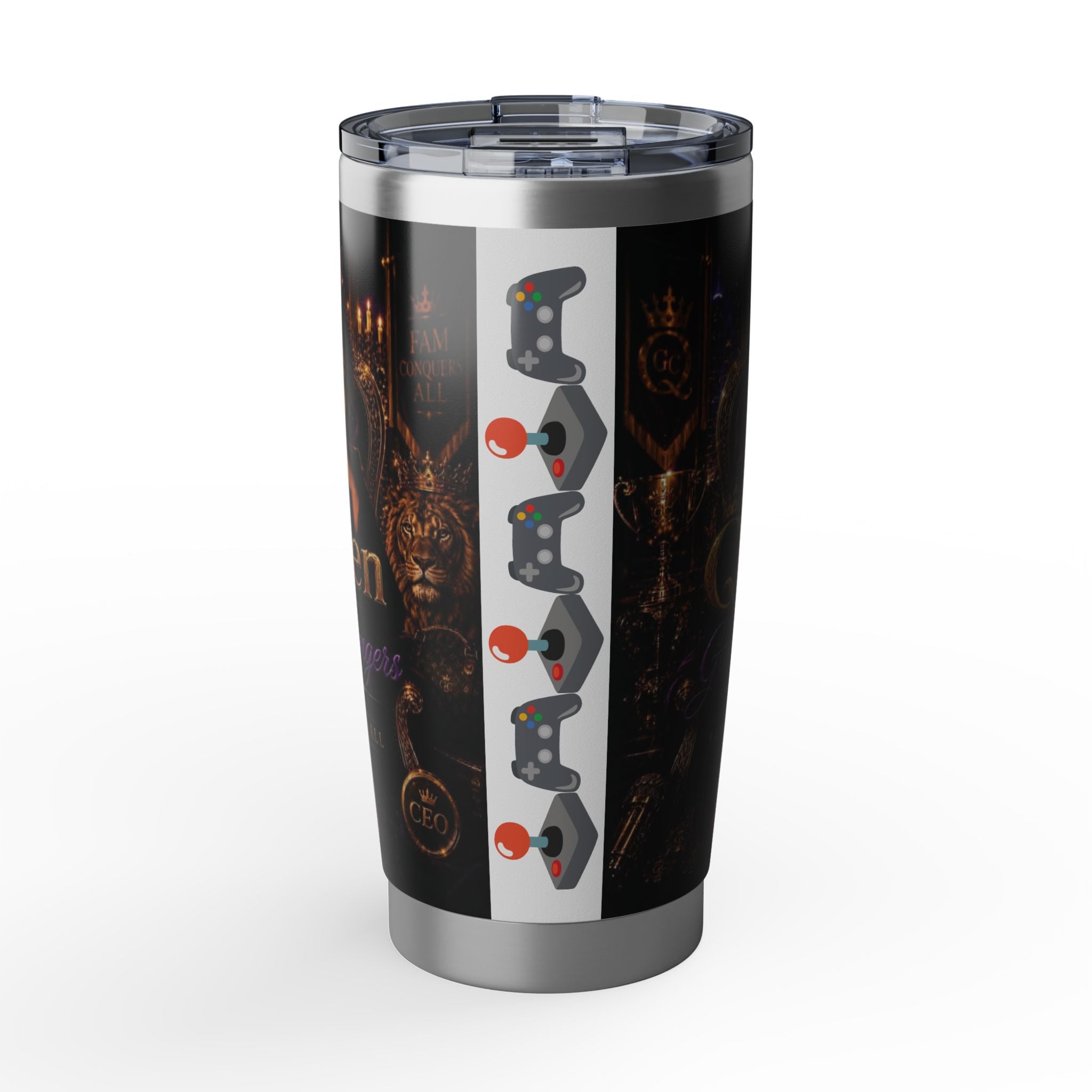 Queen of Gamechangers - 'CEO Fam Conquers All' 20oz Tumbler