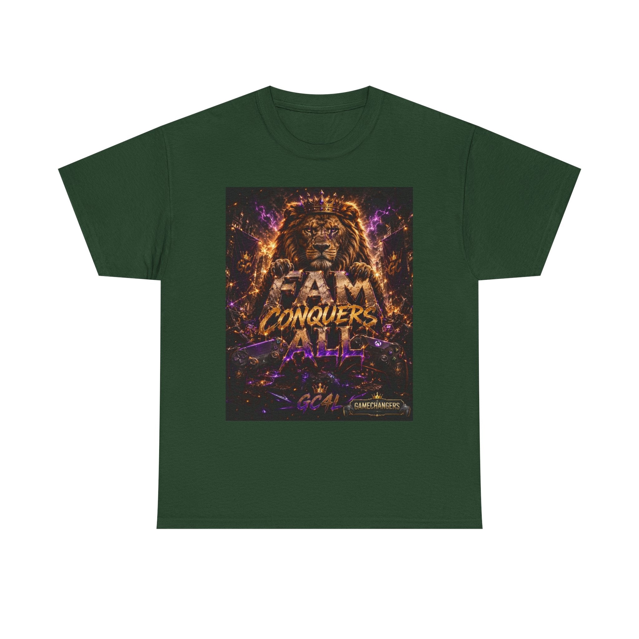 Fam Conquers All - 'Lion' Tee