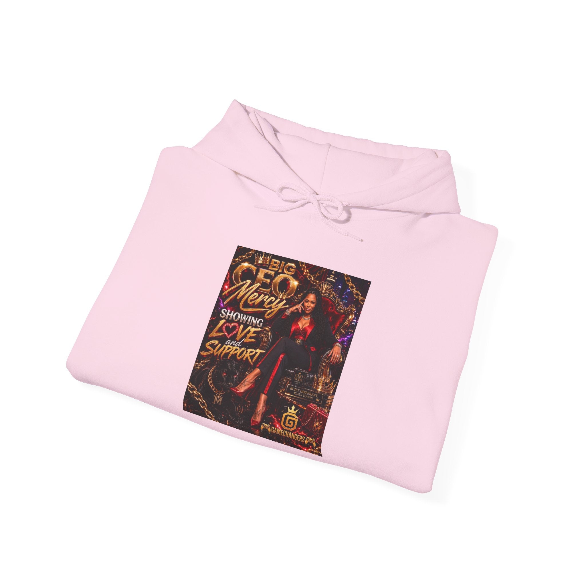 Big CEO Mercy - 'Showing Love and Support' Hooded Sweatshirt