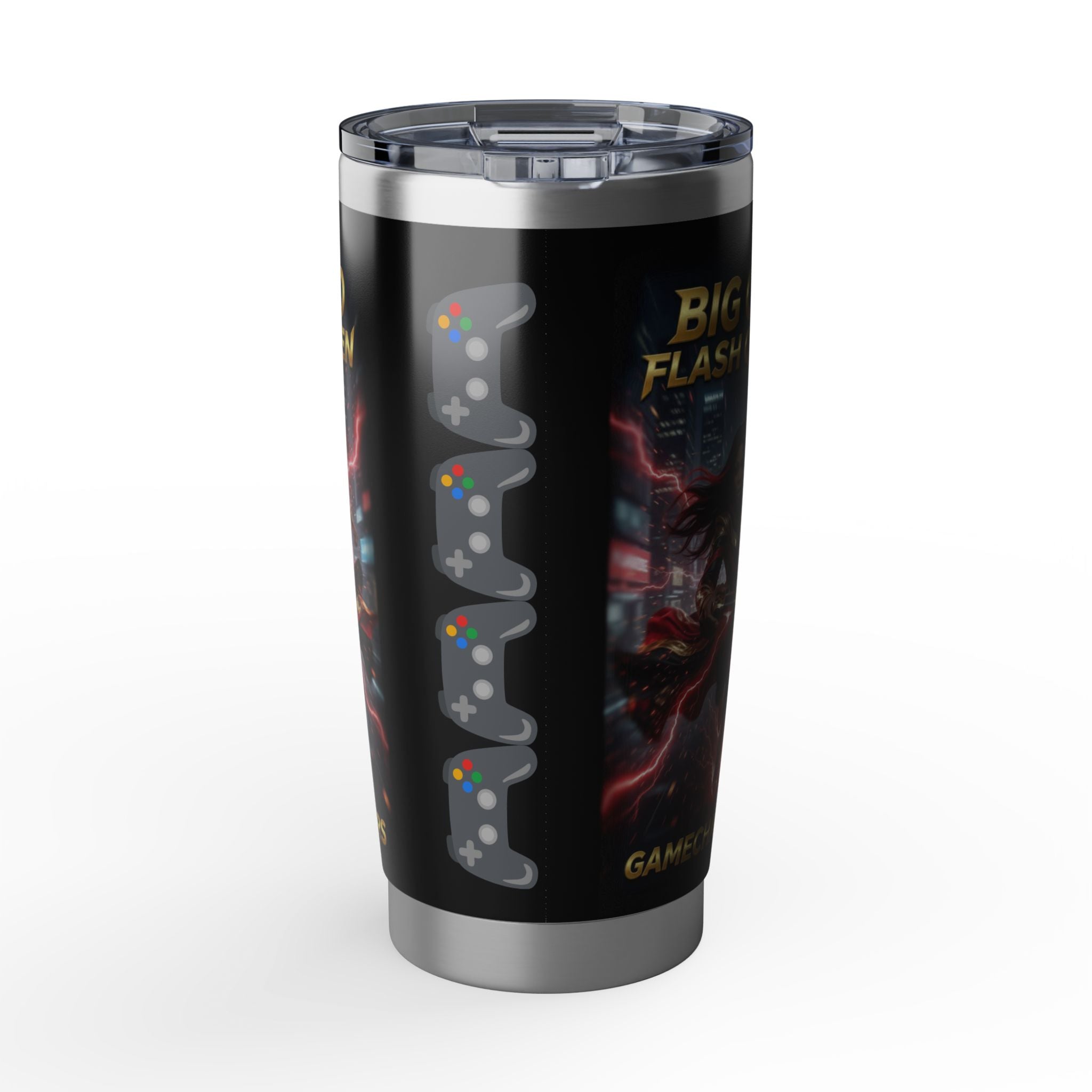Flash Queen - 'Red Lightning' 20oz Tumbler
