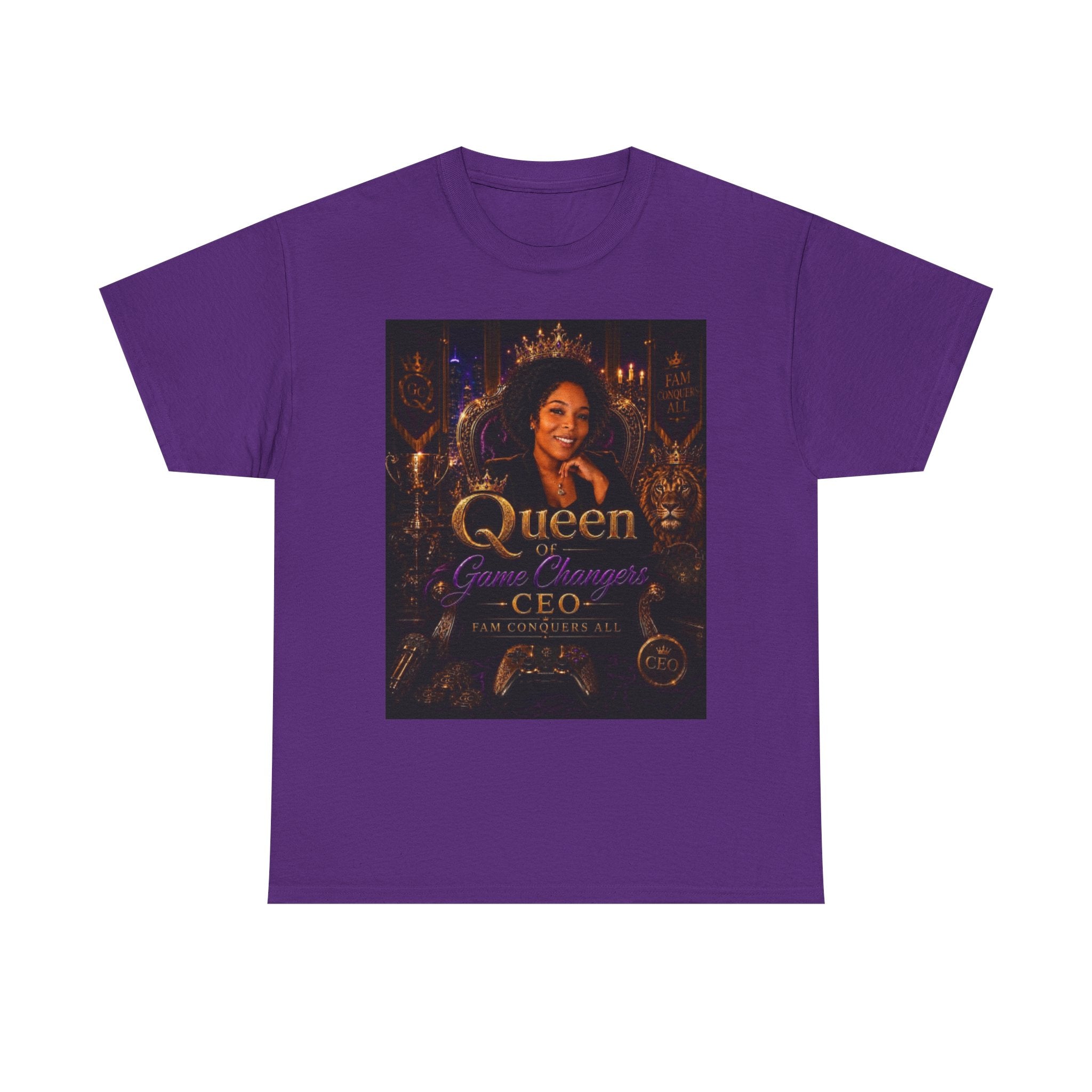 Queen of Gamechangers - 'CEO Fam Conquers All' Tee