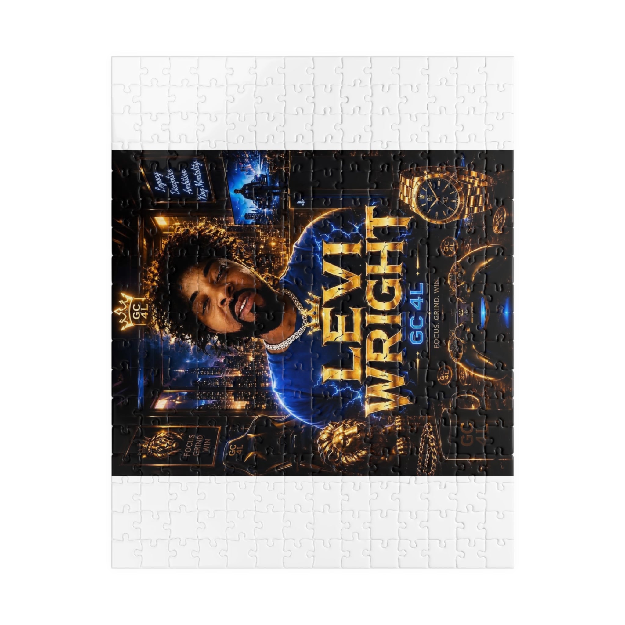 Levi Wright Movie Poster Jigsaw (110–1014 pcs)