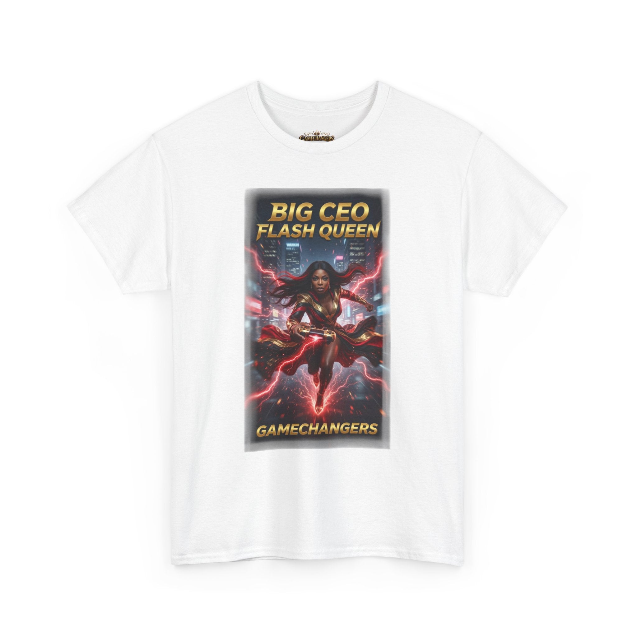 Flash Queen - 'Red Lightning' Tee