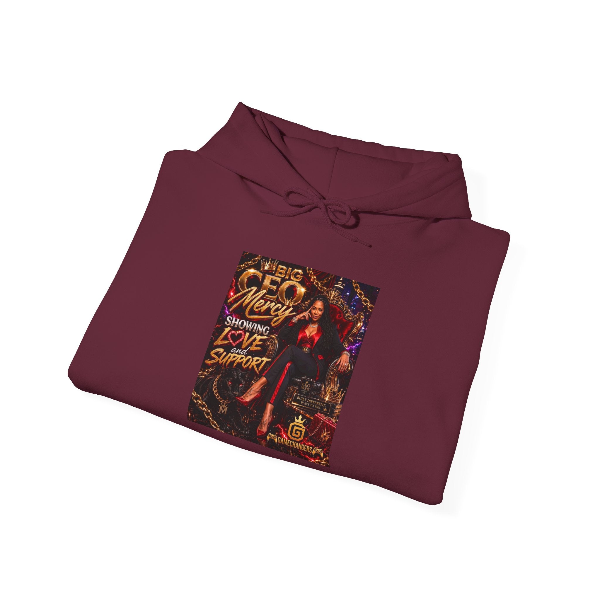Big CEO Mercy - 'Showing Love and Support' Hooded Sweatshirt