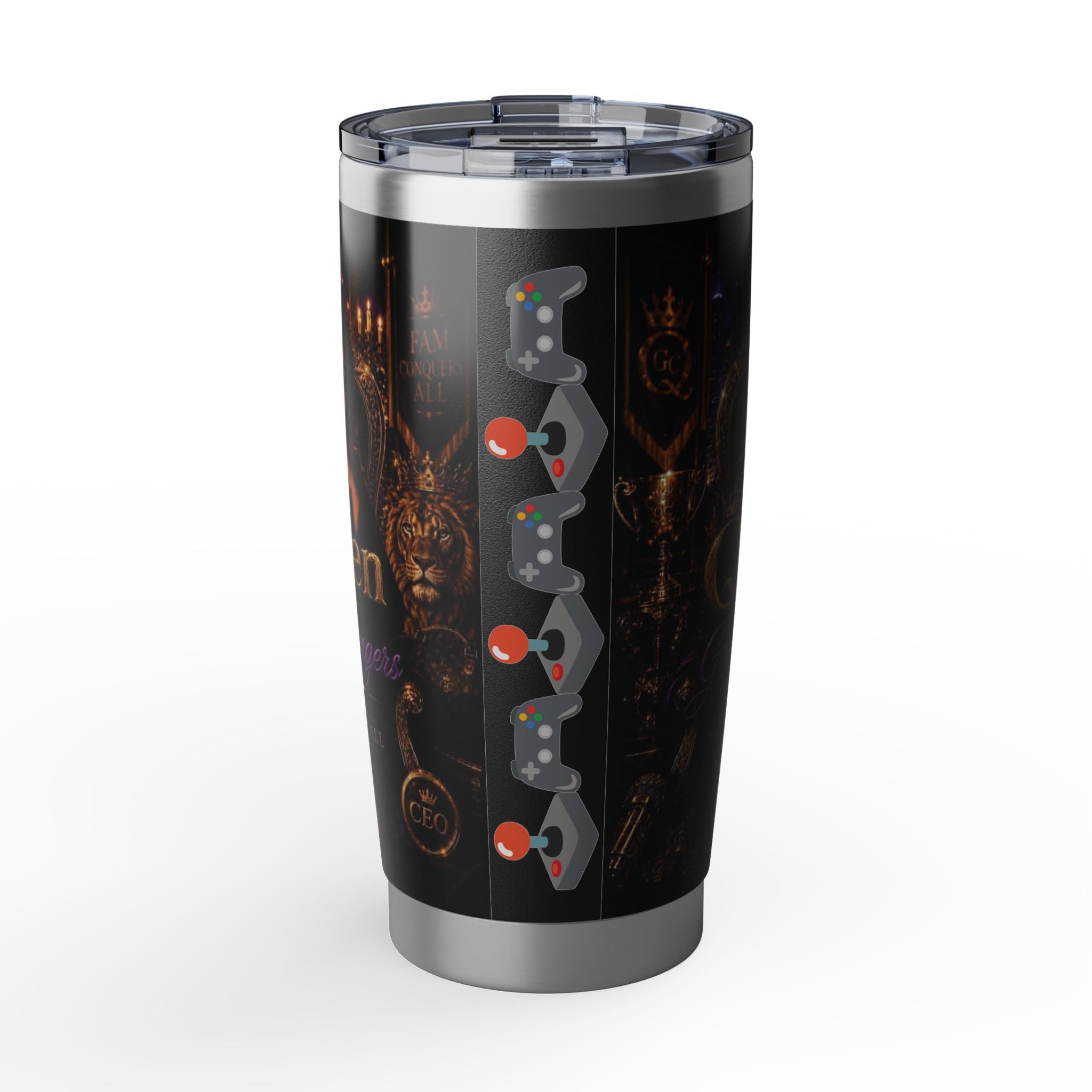 Queen of Gamechangers - 'CEO Fam Conquers All' 20oz Tumbler