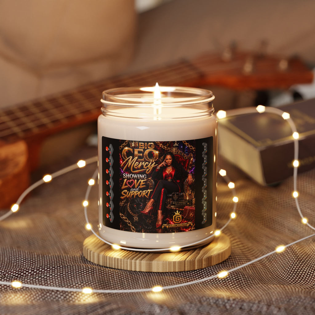 Big CEO Mercy - 'Showing Love and Support' Scented Soy Candle (9oz)