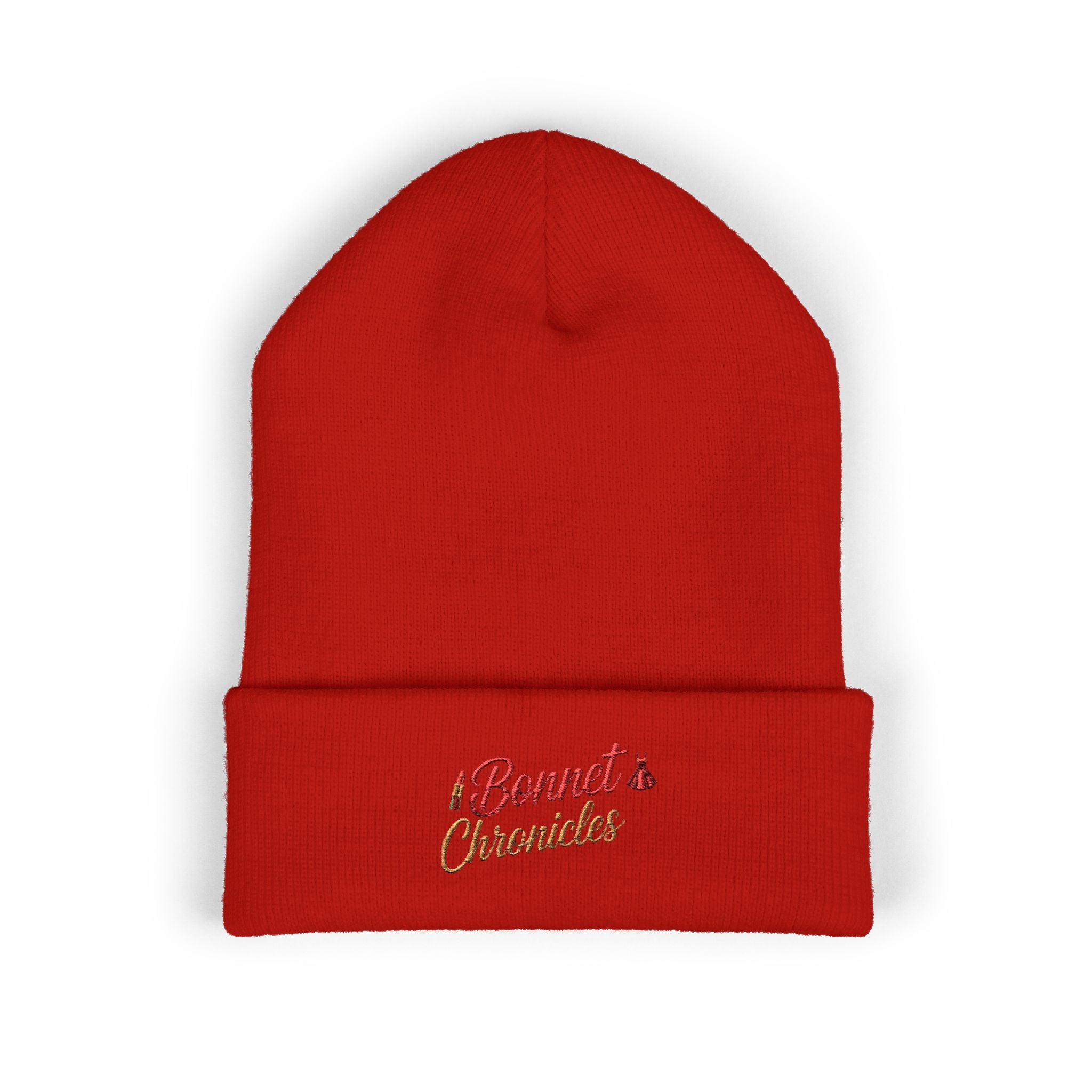 Gamechangers - 'Bonnet Chronicles' Embroidered Cuffed Beanie