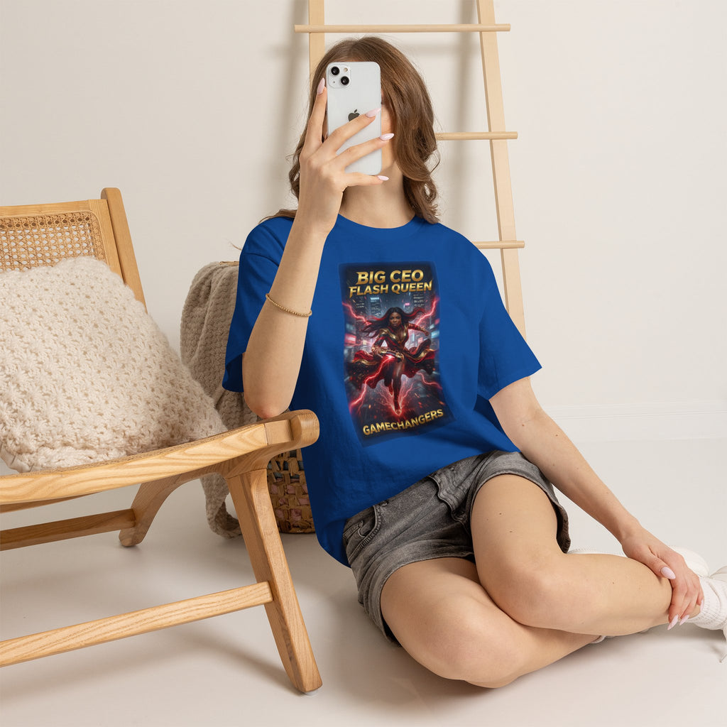 Flash Queen - 'Red Lightning' Tee