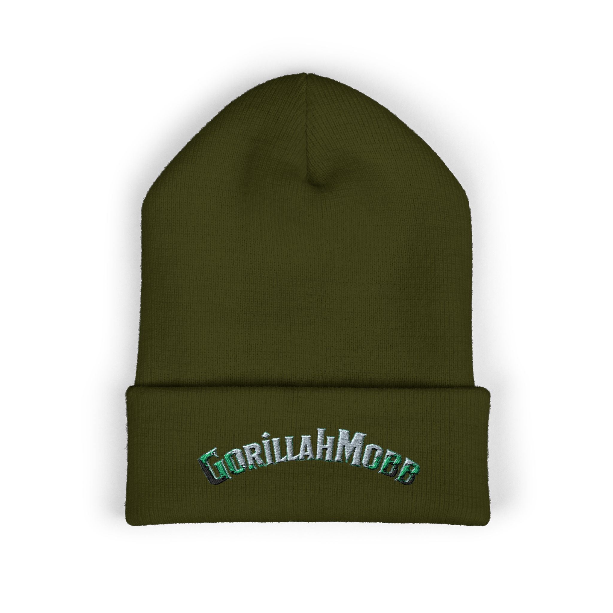 Gorillah Mobb - 'Cigar' Embroidered Cuffed Beanie