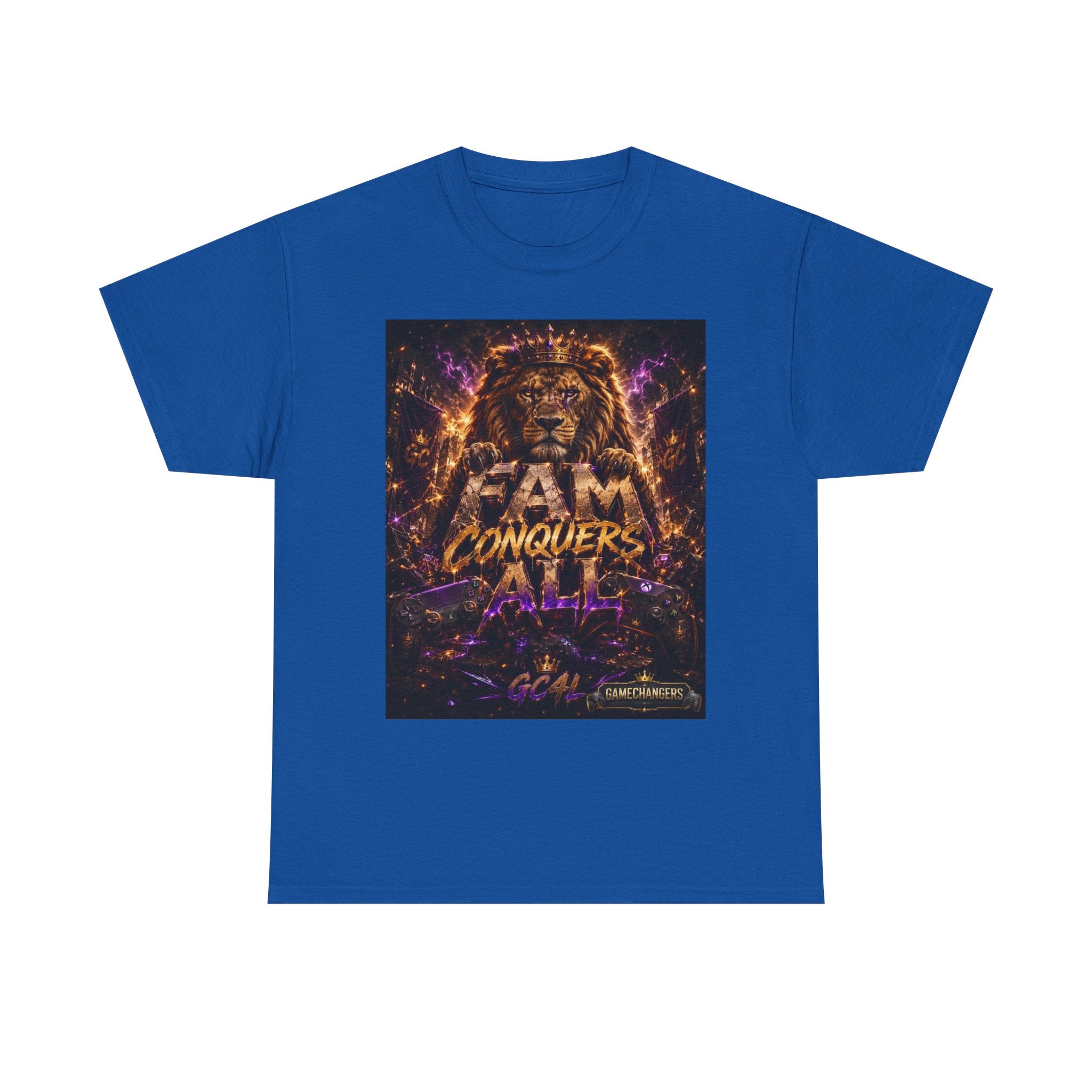 Fam Conquers All - 'Lion' Tee