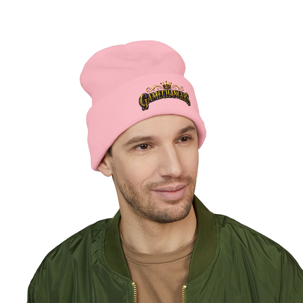 Gamechangers - 'Crown' Embroidered Cuffed Beanie