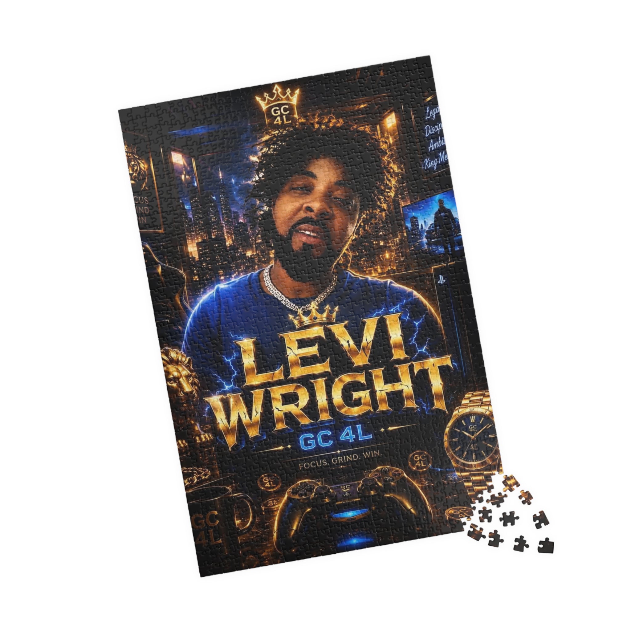 Levi Wright Movie Poster Jigsaw (110–1014 pcs)