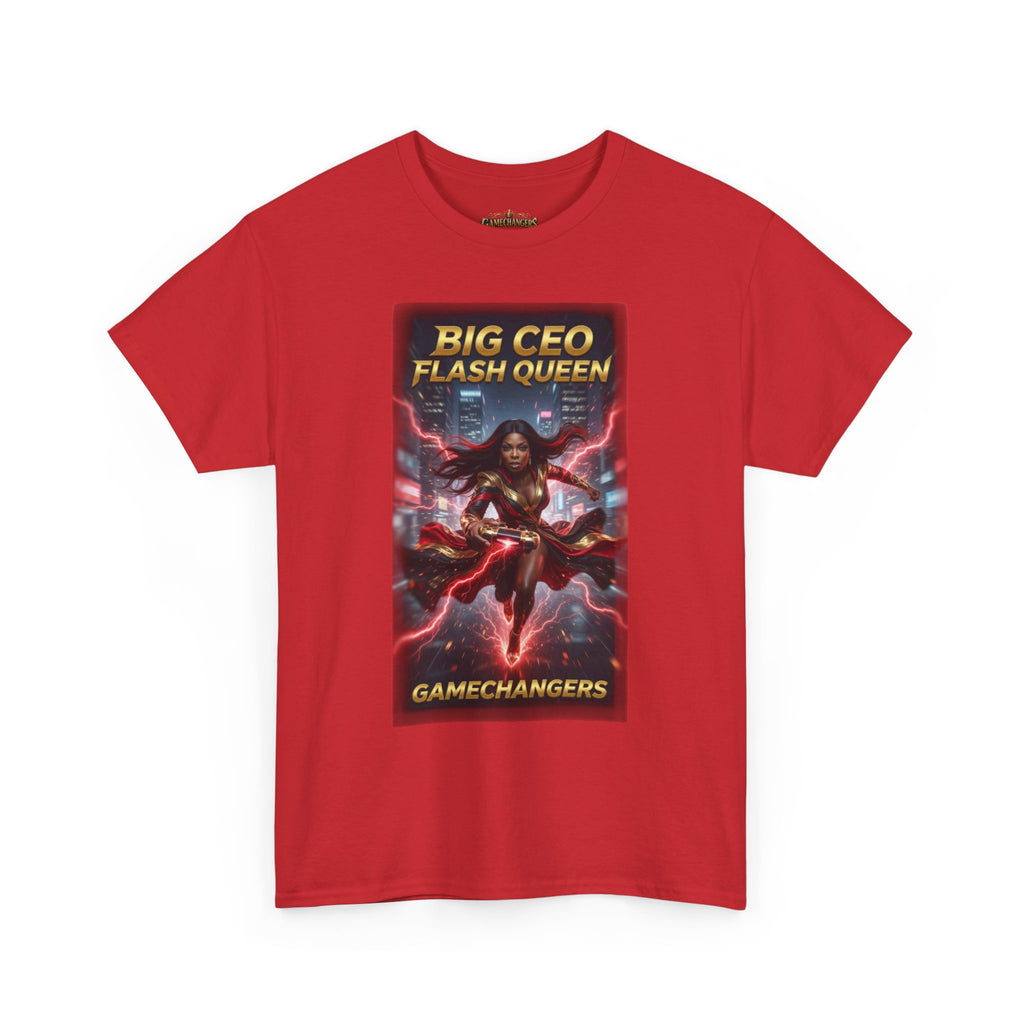 Flash Queen - 'Red Lightning' Tee