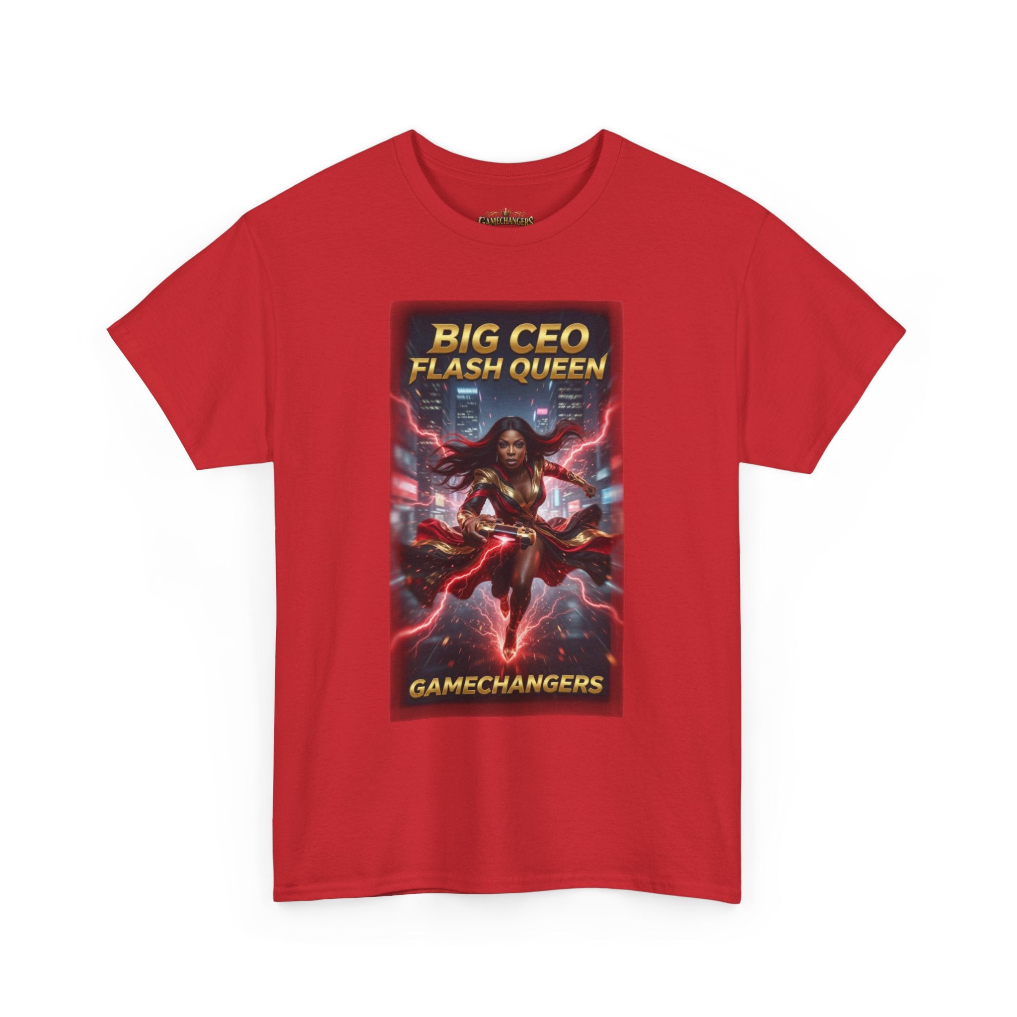 Flash Queen - 'Red Lightning' Tee