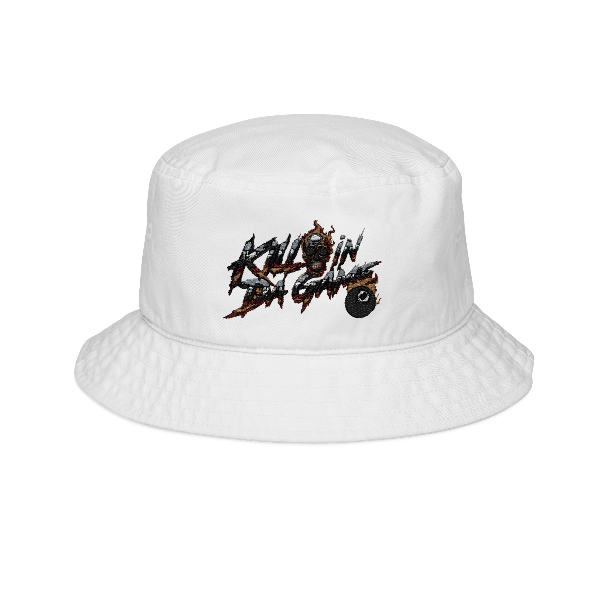 Killin Da Game - 'Flames' Embroidered Bucket Hat
