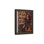 Big CEO Mercy - 'Showing Love and Support' Matte Canvas, Framed (Multi-color)