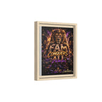 Matte Canvas, Framed (Multi-color)