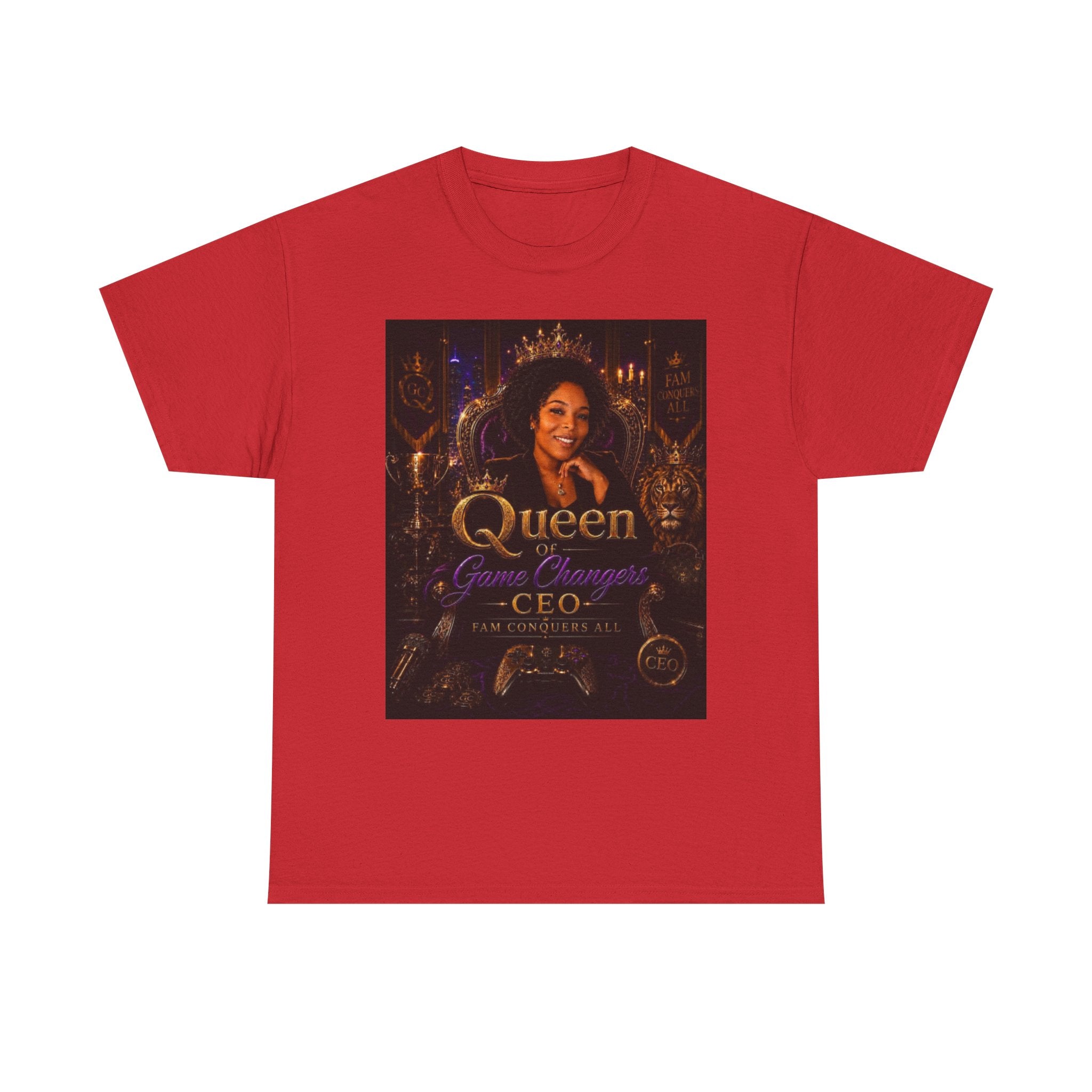 Queen of Gamechangers - 'CEO Fam Conquers All' Tee