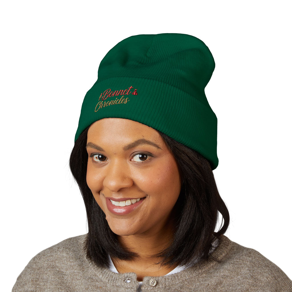 Gamechangers - 'Bonnet Chronicles' Embroidered Cuffed Beanie
